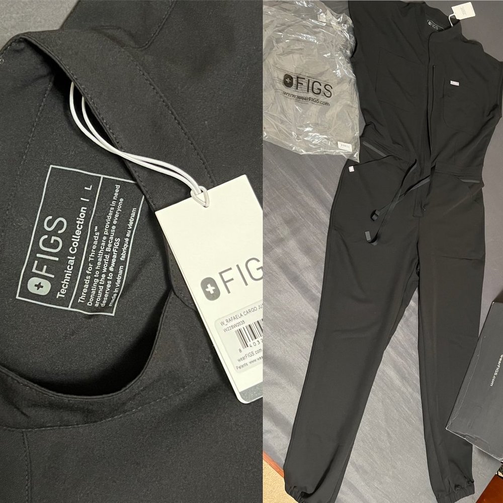 Figs Rafaela Cargo Jumpsuit Scrubs